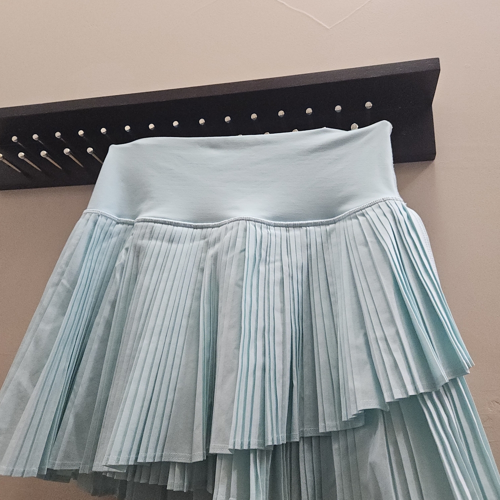 Ivivva Light Blue Pleated Mini Skirt